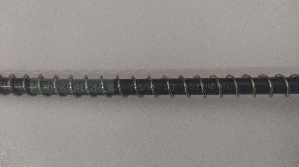 500MM SHIELDED HIGH PRESSURE HOSE, 1/8" BSP MALE