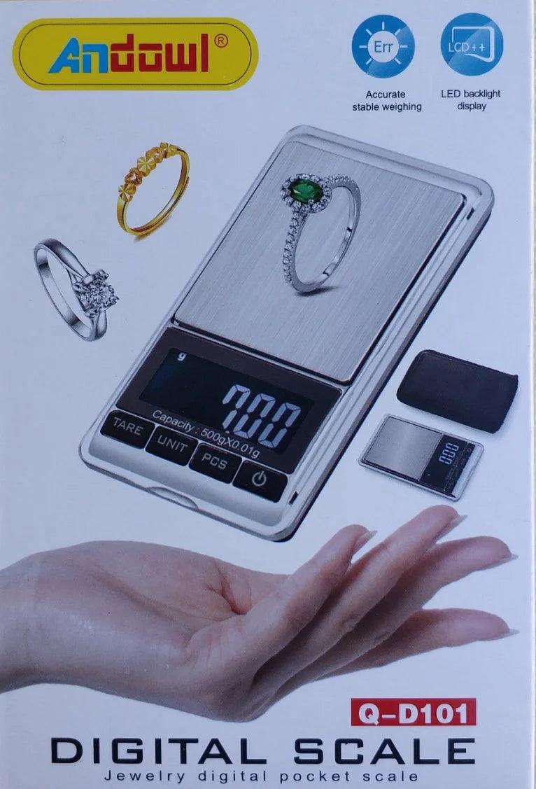 ANDOWL DIGITAL JEWELRY POCKET SCALE Q-D101