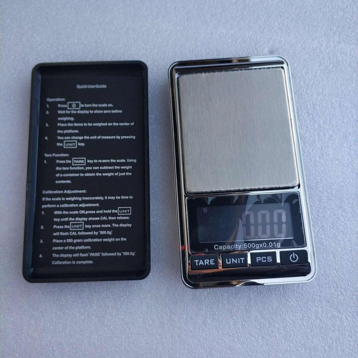 ANDOWL DIGITAL JEWELRY POCKET SCALE Q-D101