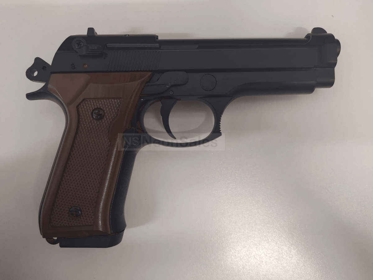 BLOW F92 BLANK GUN - BLACK/BROWN