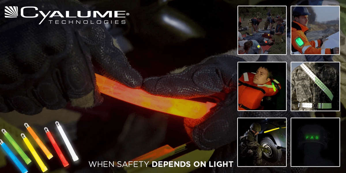 CYALUME SNAPLIGHT 6'' RED SAFETY LIGHT (12 HRS)