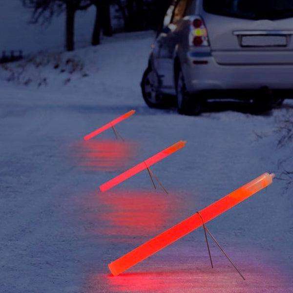 CYALUME SNAPLIGHT 6'' RED SAFETY LIGHT (12 HRS)