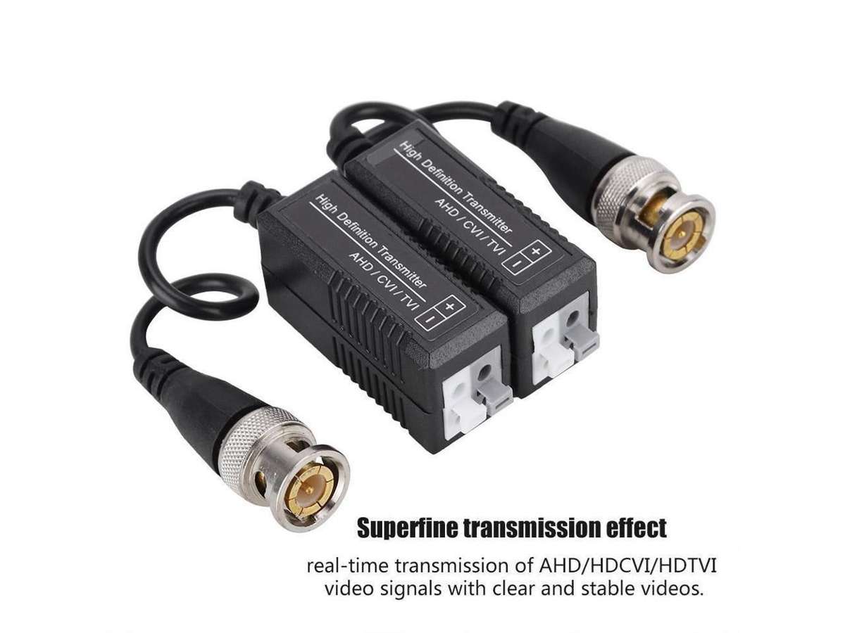FULL HD VIDEO BALUN 300M CAT5/6 - PAIR