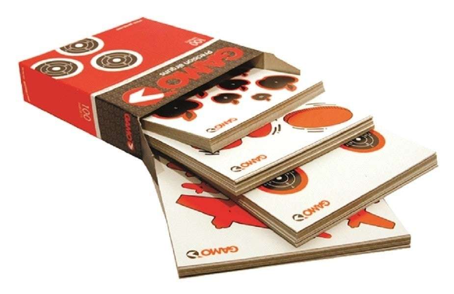 GAMO ASSORTED TARGETS (140X140) - 100's