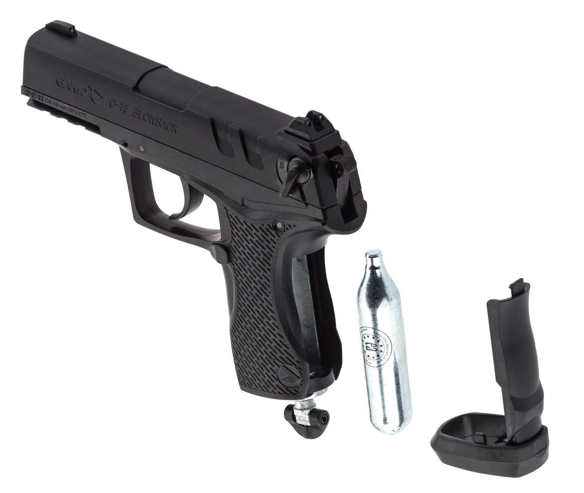 GAMO C15 CO2 PISTOL .177 - DUAL FED