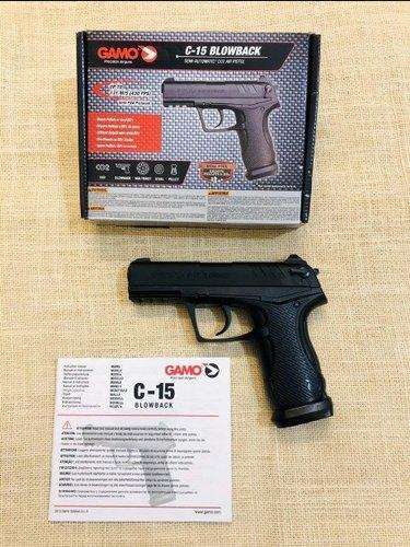 GAMO C15 CO2 PISTOL .177 - DUAL FED