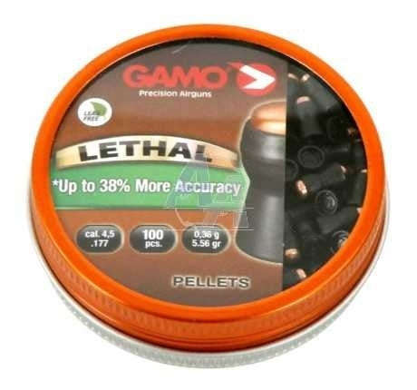 GAMO LETHAL PELLETS .177 (5.55GR) - 100's
