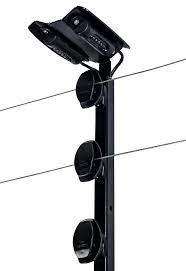 NEMTEK ELECTRIC FENCE LIGHT - GREY