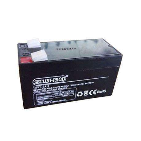 SECURI-PROD 12V 1.3AH LEAD ACID BATTERY