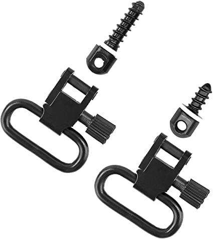 WOODEN & SYNTH RIFLE STOCK SWIVEL STUD SET