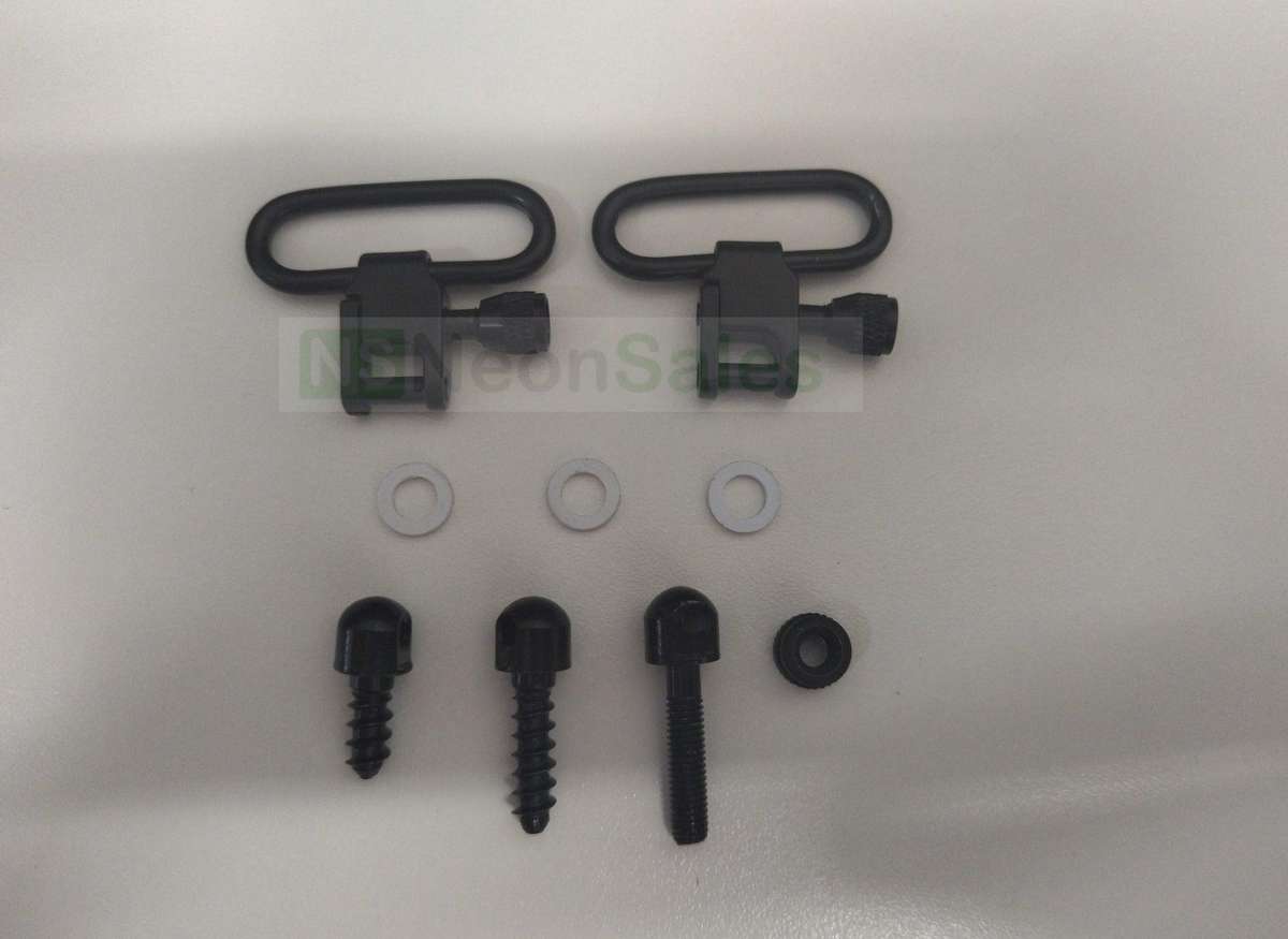 WOODEN & SYNTH RIFLE STOCK SWIVEL STUD SET