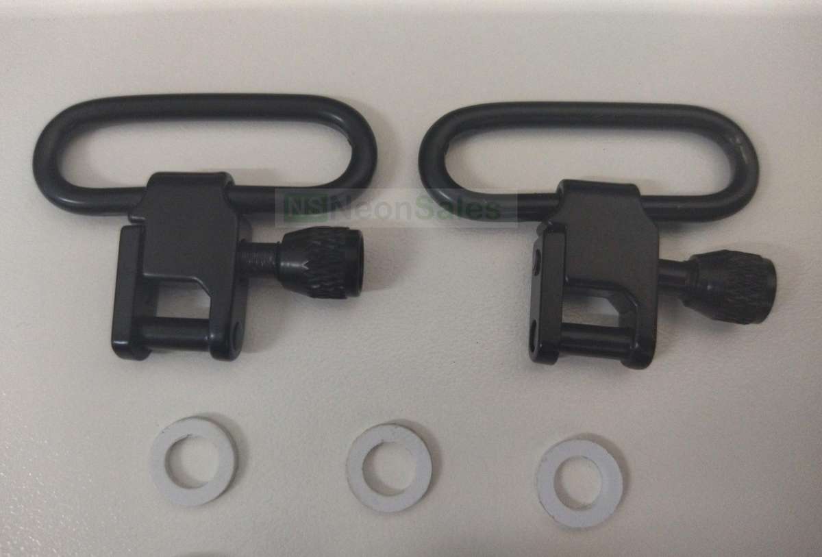 WOODEN & SYNTH RIFLE STOCK SWIVEL STUD SET