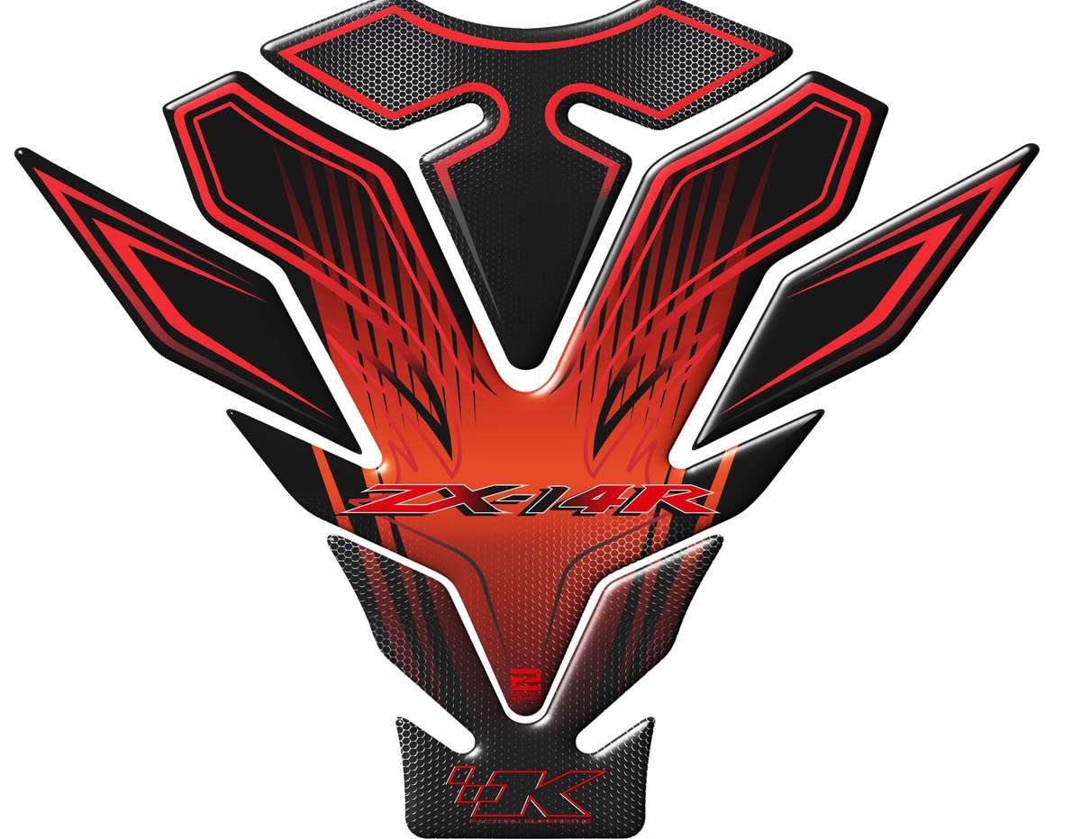Kawasaki  ZX 14R Tank Pad | Kawasaki Motorcycle Tank Protector