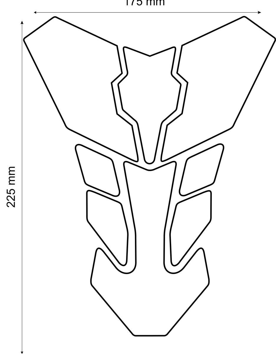 Suzuki Tank Pad |  Suzuki Motor Cycle Tank Protector