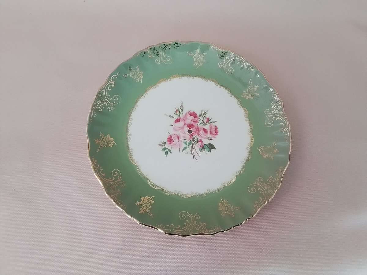 James Kent Old Foley 1686 Vintage Cake Plate 22cm