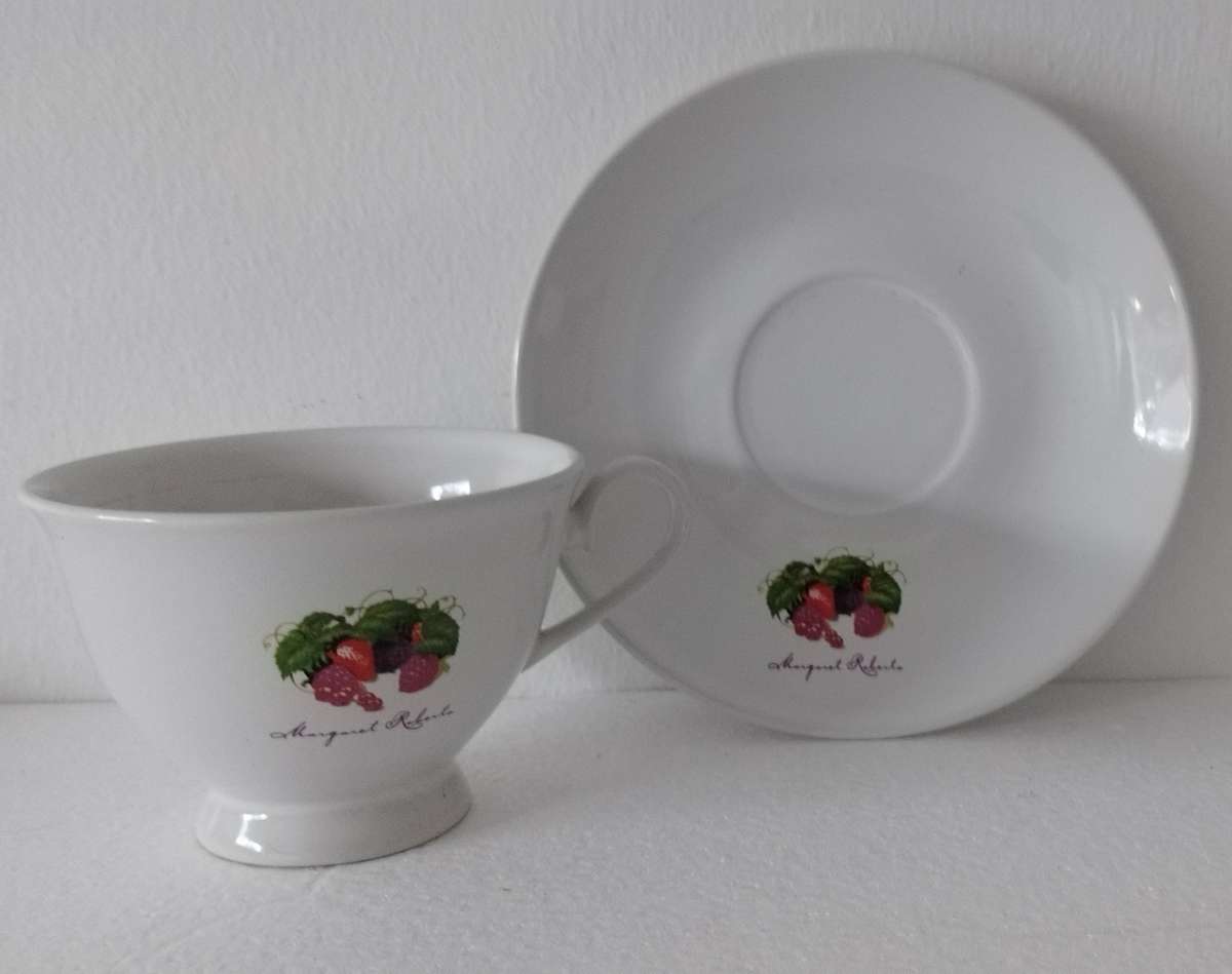 Margaret Roberts Cup & Saucer Set