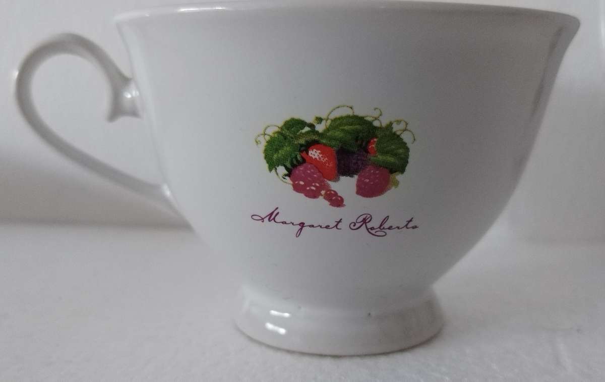 Margaret Roberts Cup & Saucer Set