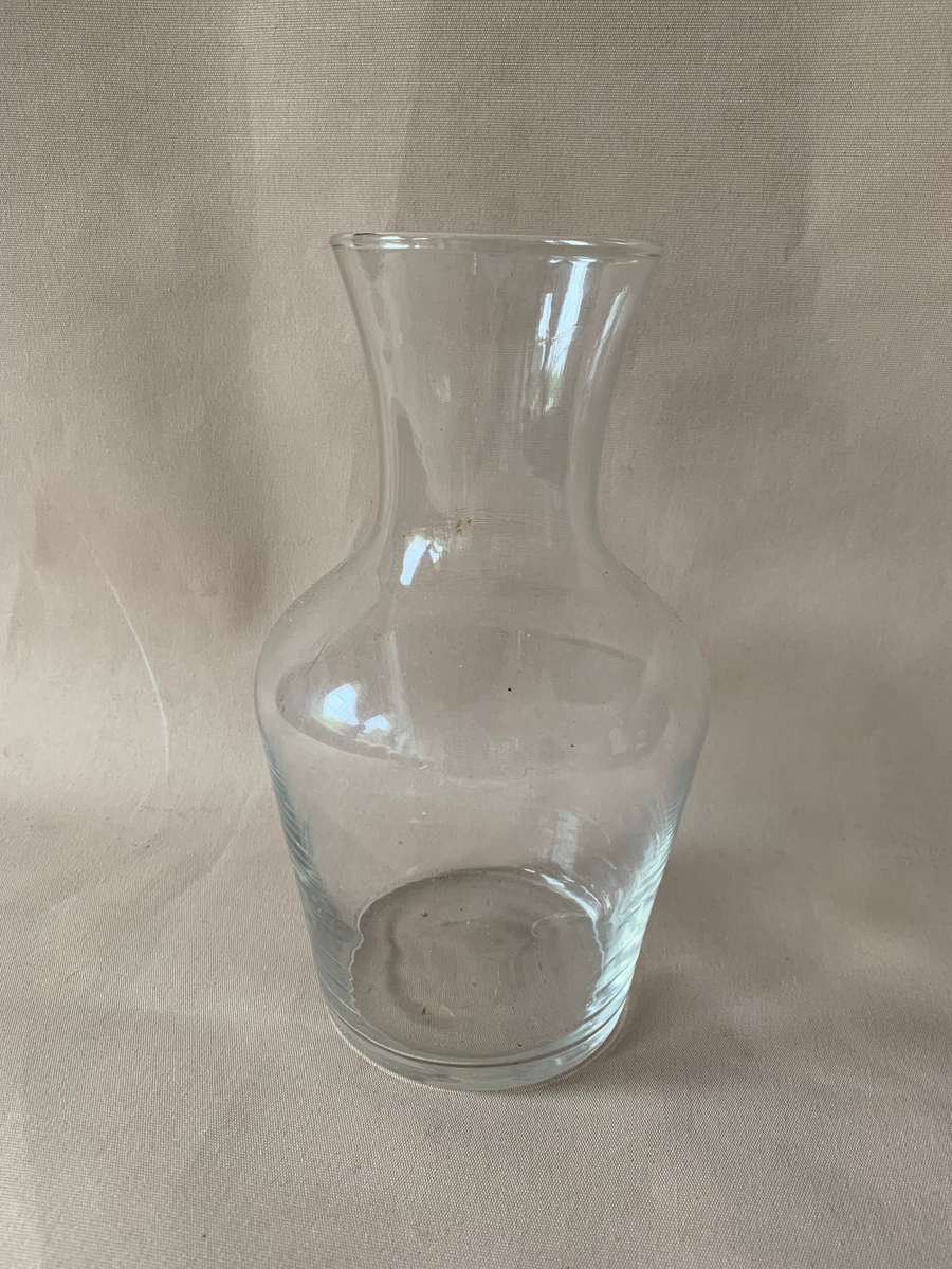 Clear Glass Carafe 20cm