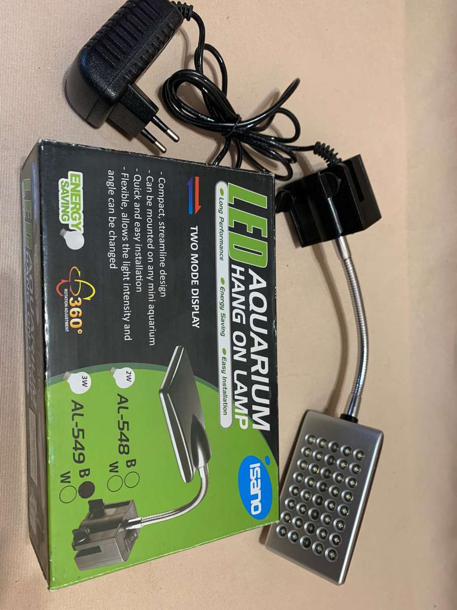 LED Aquarium Hang On Lamp AL-549 ( NEW ITEM)