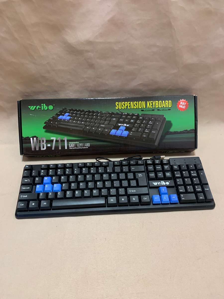 Weibo Suspension KeyBoard - Gaming (New Item)