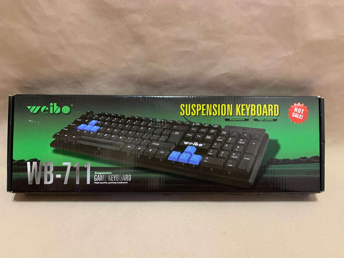 Weibo Suspension KeyBoard - Gaming (New Item)