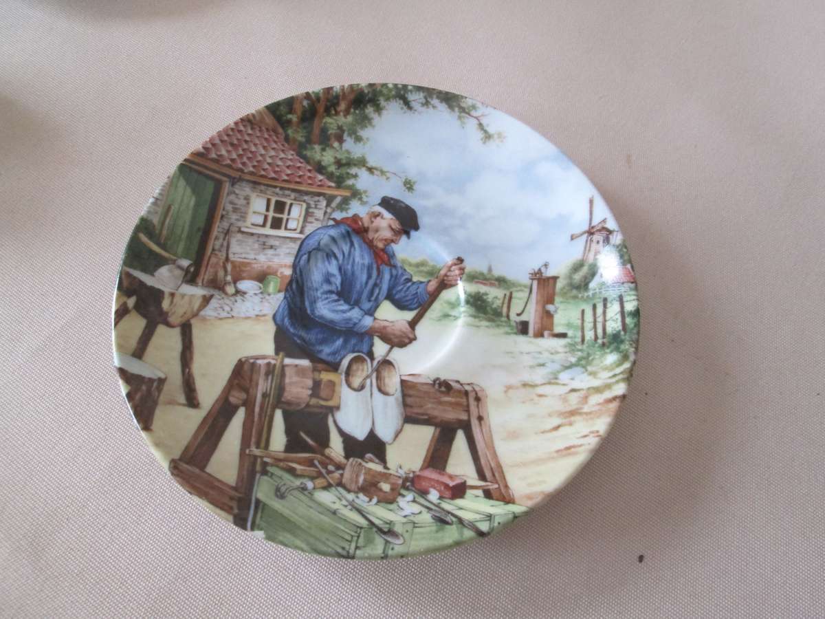 Hand Decorated Royal Schwabap Tea Set