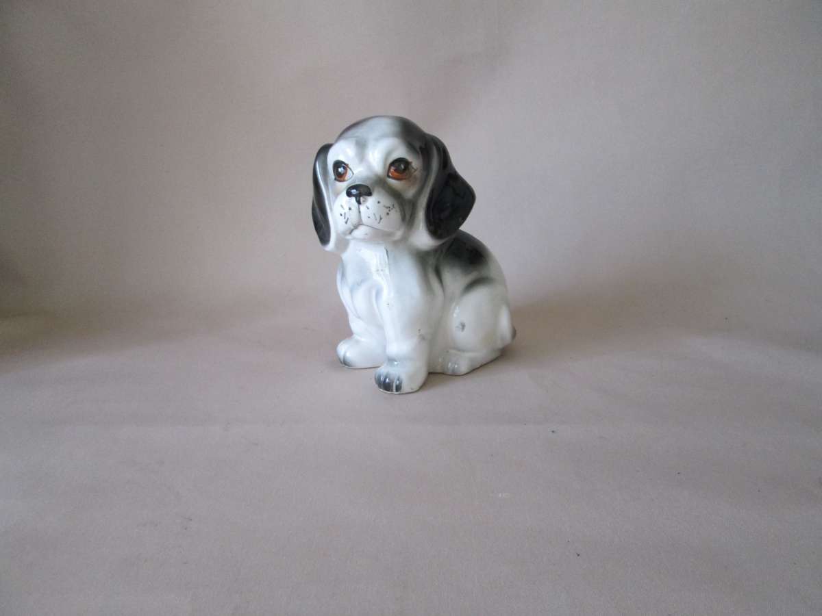 Ceramic Open Back Doggy Ornament / Planter