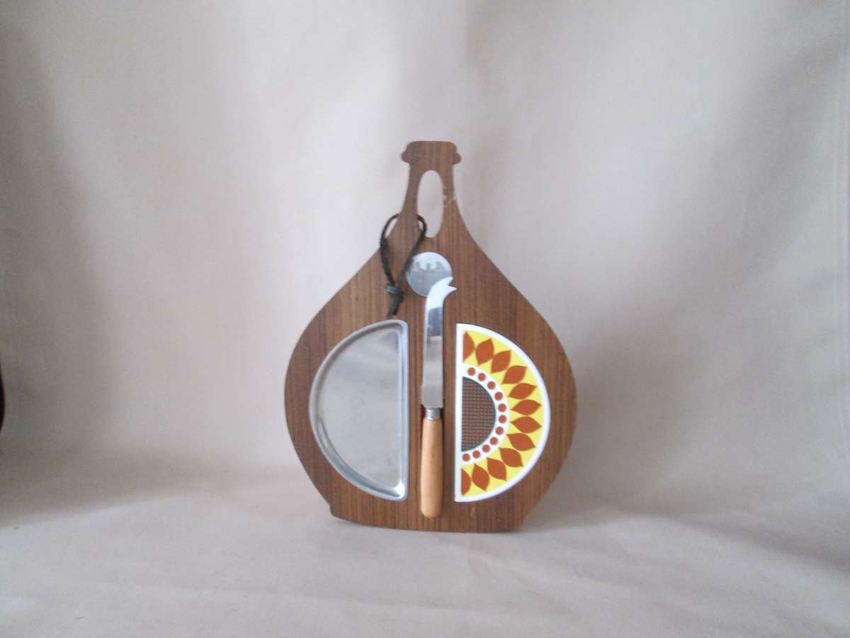 Fig Shaped Wood Cheese Board