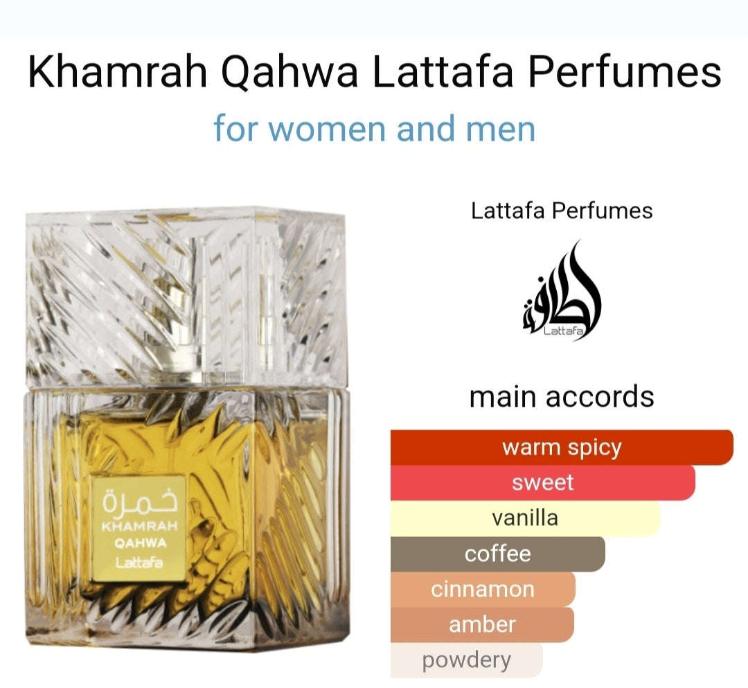 Khamrah Qahwa Lattafa Perfumes 100ml