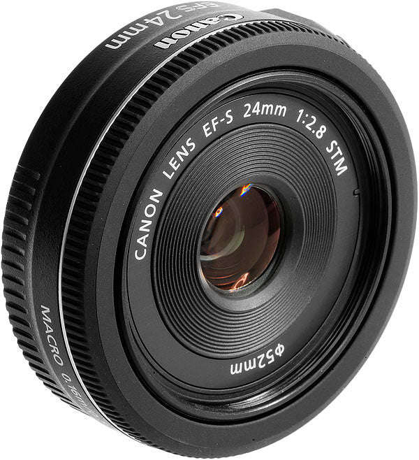 Canon EF-S 24mm f2.8 STM  DSLR Camera Lens - USED