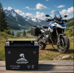 YTX12-BS 12V 12AH Osaka Motorcycle Battery