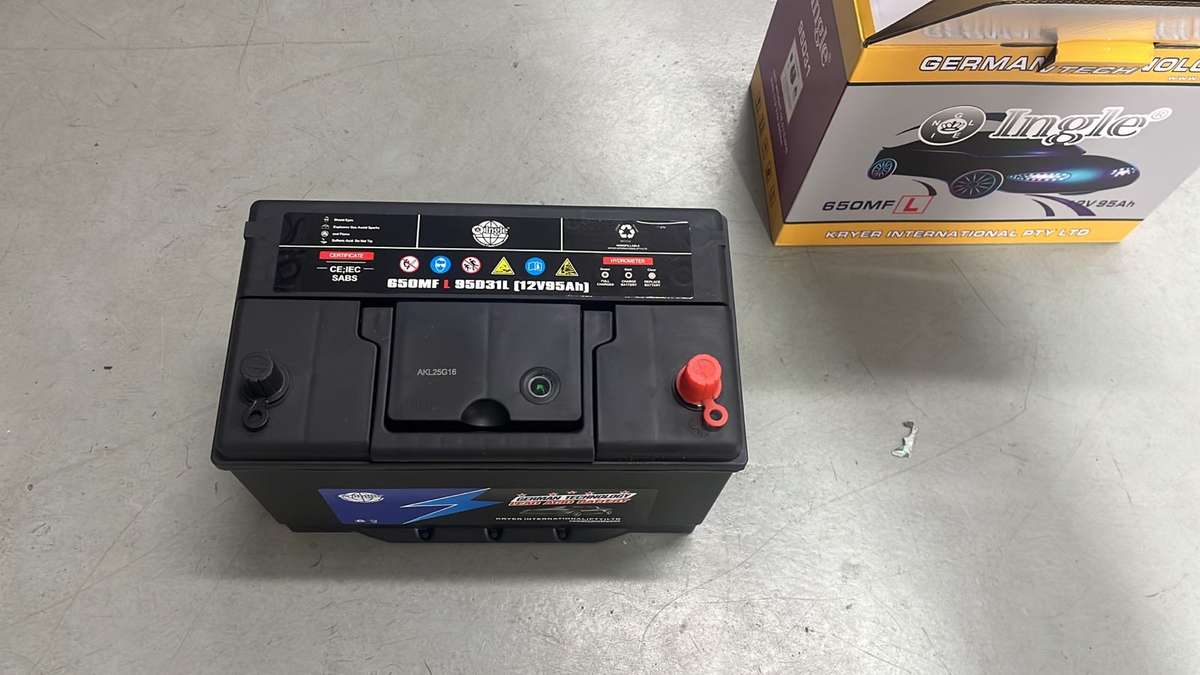 12V95AH 650 Car Battery - Ingle