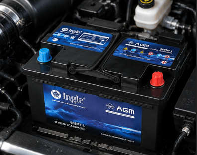 668 MFL AGM INGLE CAR BATTERY