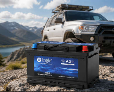 668 MFL AGM INGLE CAR BATTERY