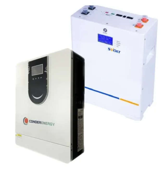 6.2KVA Conderenergy Inverter 5.09KWH SVOLT Lithium Battery