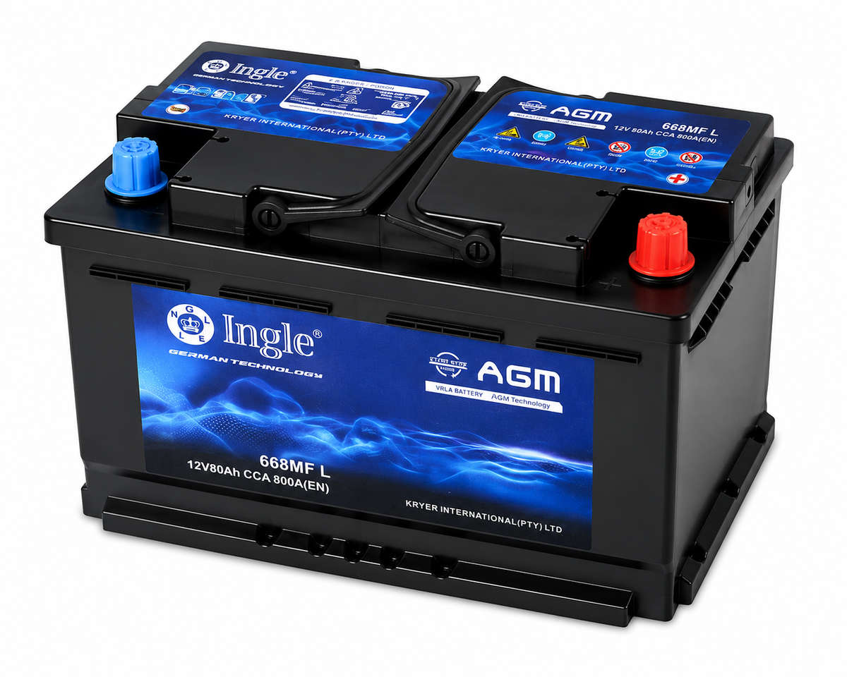 668 MFL AGM INGLE CAR BATTERY