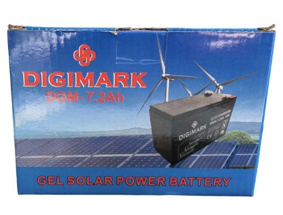 12V 7.2AH Gel Battery - Digimark