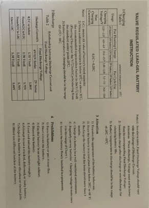 2 x 12V 200AH Deep Cycle Gel Battery - Digimark (2PCS - 24V)