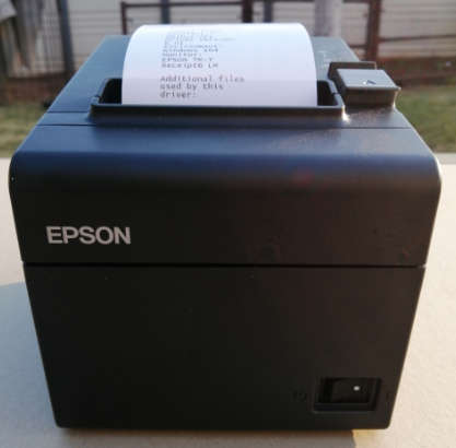 POS COMBO - Epson TM-T20III - USB & Serial - Thermal POS Receipt Printer USB Scanner  Till Rolls ...