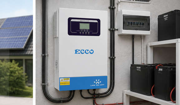 3KVA 3500W 24V 100A MPPT Hybrid Solar Inverter - ECCO