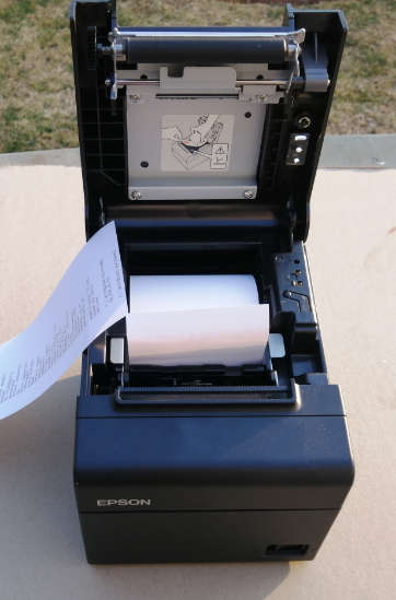 POS COMBO - Epson TM-T20III - USB & Serial - Thermal POS Receipt Printer USB Scanner  Till Rolls ...