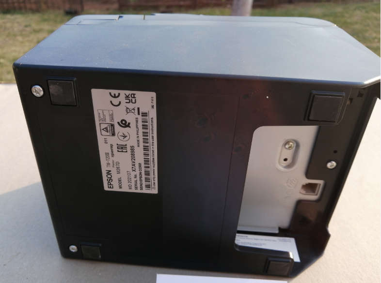 Epson TM-T20III - USB & Serial - Thermal POS Receipt Printer