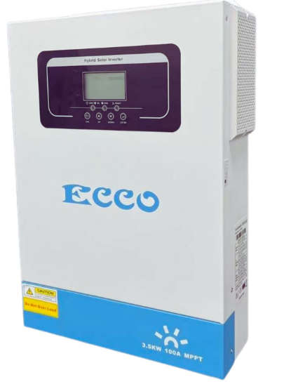 3KVA 3500W 24V 100A MPPT Hybrid Solar Inverter - ECCO
