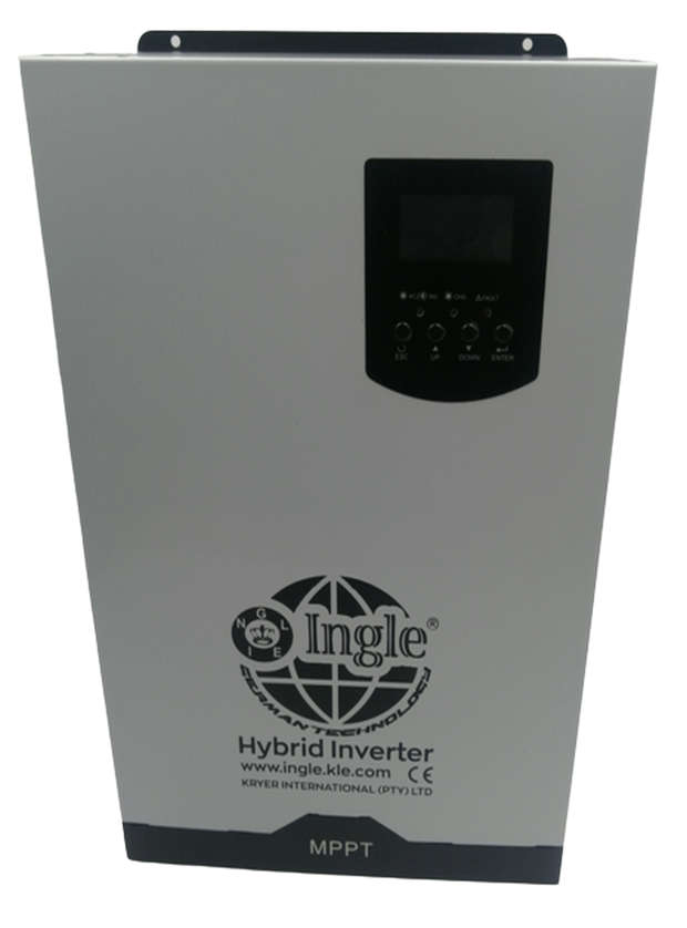 3KVA 3200W 24V Hybrid Inverter MPPT 80A Inverter Pure Sine Wave - Ingle
