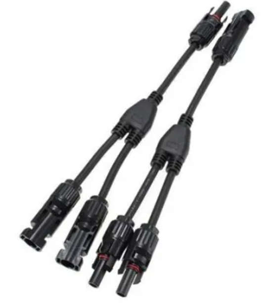 MC4 Y Connector 2 Way To 1 Way Solar Panel Combiner Cable Set
