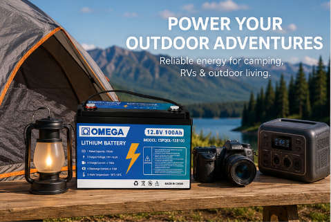 12.8v 100ah 1.28Kwh OMEGA Lithium Battery