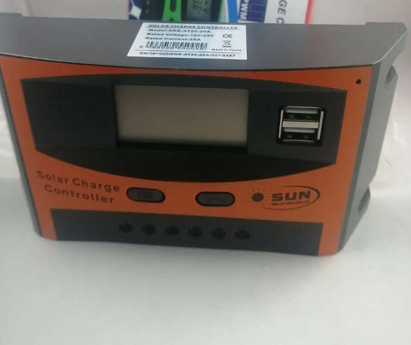 Sun Solar Charge Controller 20A PWM 12/24 V