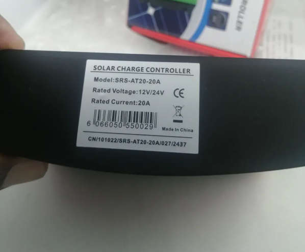 Sun Solar Charge Controller 20A PWM 12/24 V