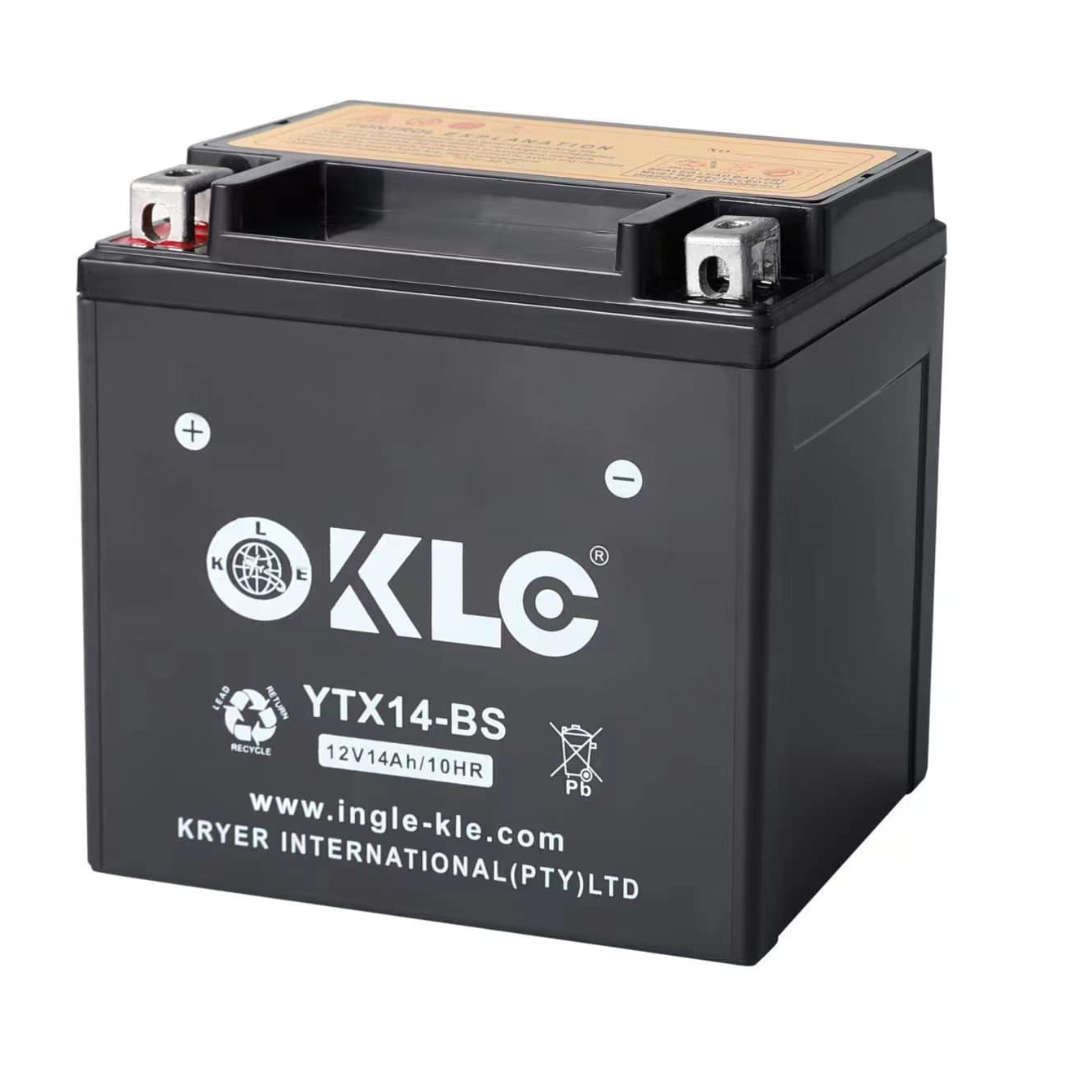 Motorcycle Battery KLE-YTX14-BS