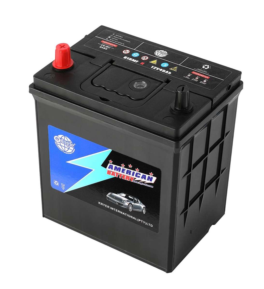 12V45AH 615 Car Battery - Ingle